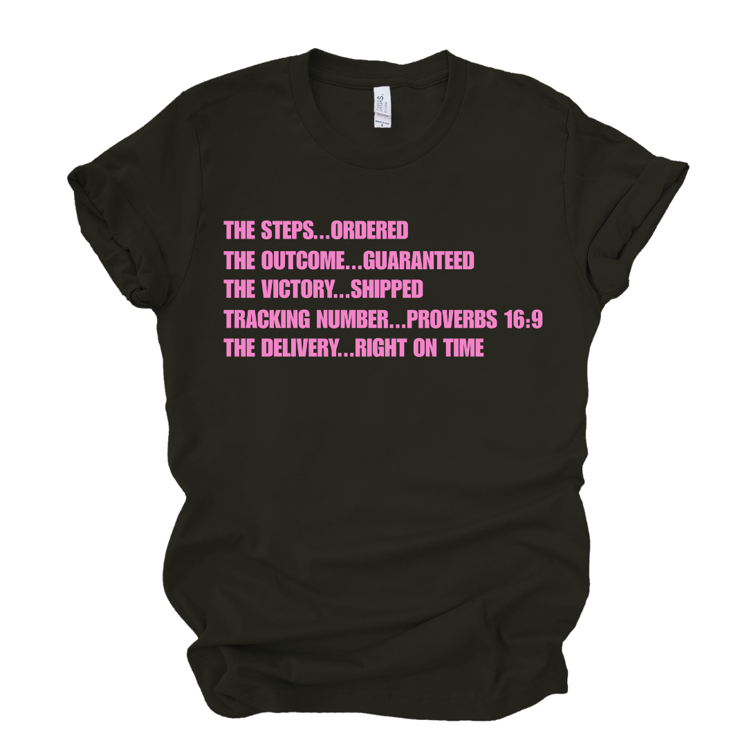 The Steps... Ordered TShirt