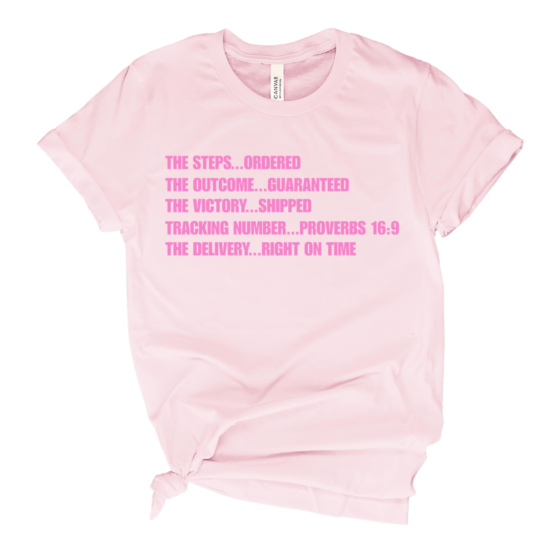 The Steps... Ordered TShirt