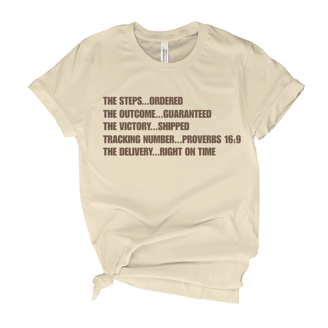 The Steps... Ordered TShirt