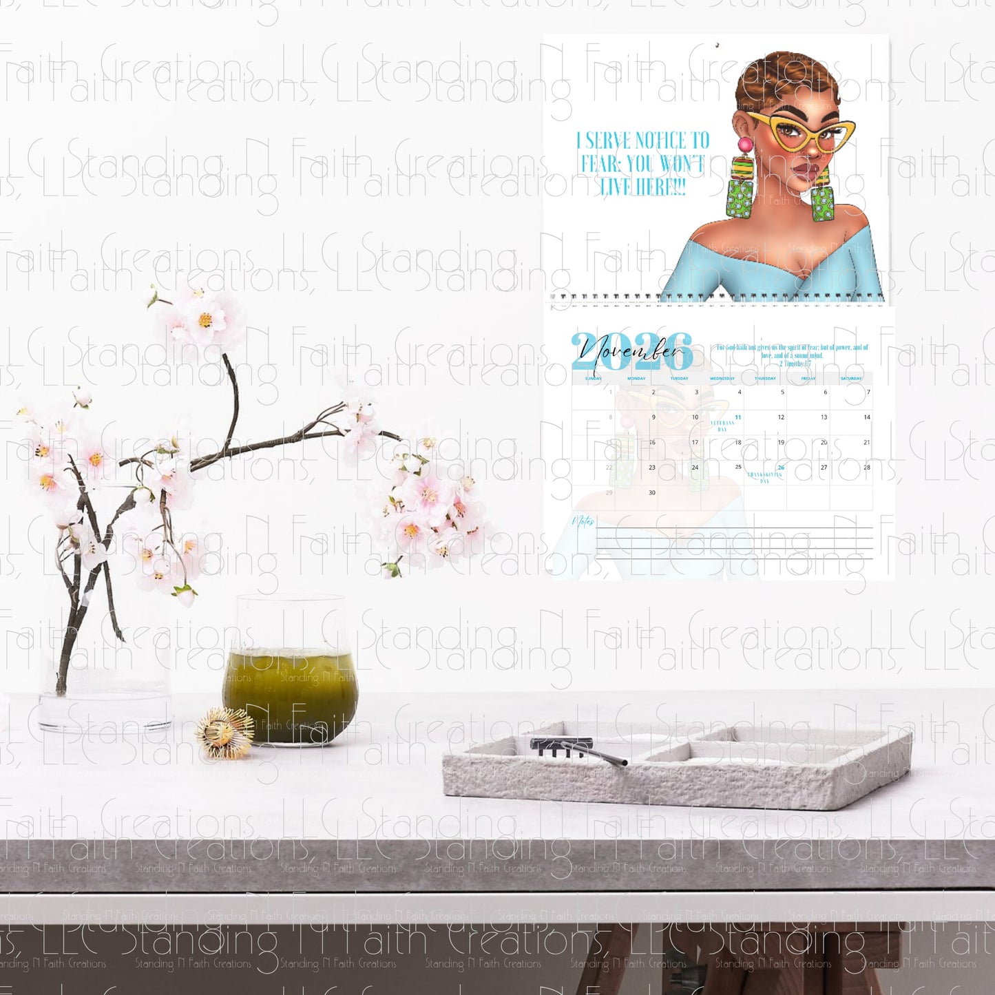 Sassy & Saved 2026 Calendar