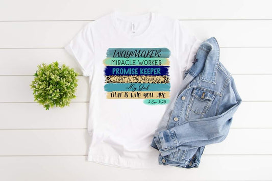 Way Maker Faith Tee (White Only)